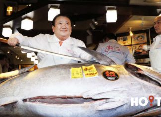 「吞拿魚之王」木村清投得276公斤藍鰭吞拿 以1.93億日圓成交